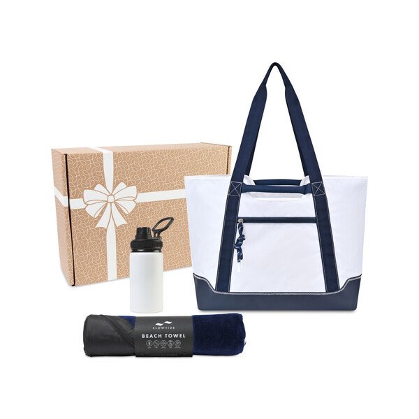 Surprise & Delight Tote, Towel & Bottle Gift Set