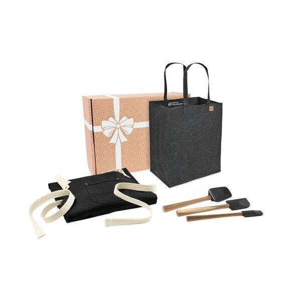 Lasting Impression Apron, Tote & Baking Utensils Gift Set