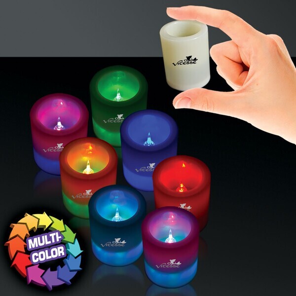 Color Changing LED Votive Candle, 2-1/2"