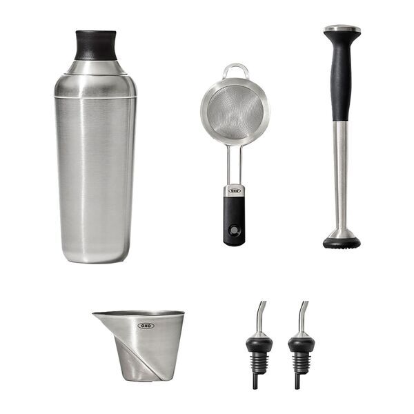 OXO® Steel 6-Piece Barware Set