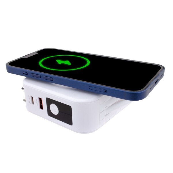 Chi-Charge 6-in-1 Power Bank Click, 10000mAh