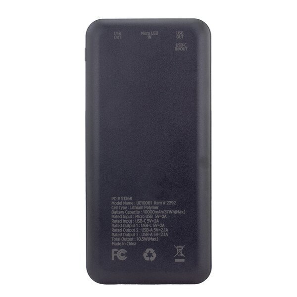 Energizer® Power Bank Essential, 10000mAh