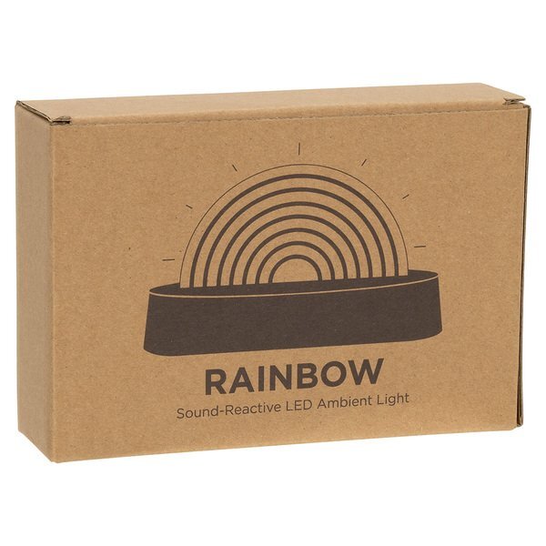 Rainbow Sound-Reactive LED Ambient Light