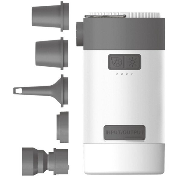 Air Pump Solar Charger 3 in 1 with Camping Lamp