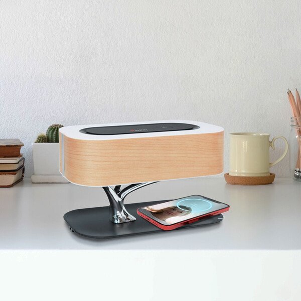 Bonsai Tree Light with Wireless Speaker and Charger