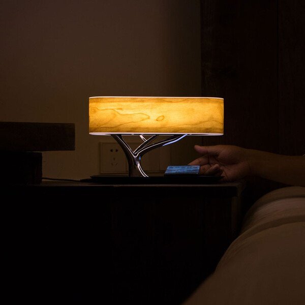 Bonsai Tree Light with Wireless Speaker and Charger