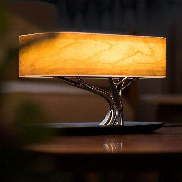 Bonsai Tree Light with Wireless Speaker and Charger