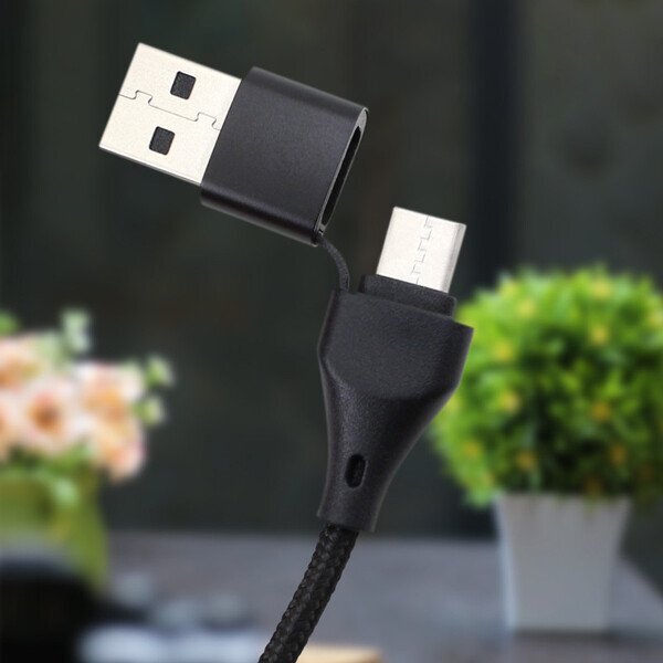 Connect Plus 3-in-1 Charging Cable with Type-C Input