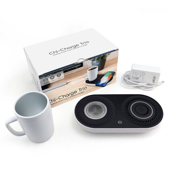 Chi-Charge Desktop Smart Cup & Wireless Charger