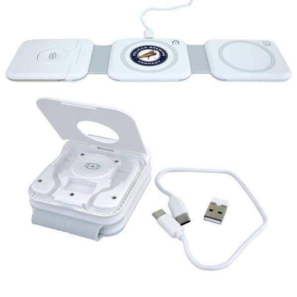 Chi-Charge Snap and Wall Charger in Zipper Case