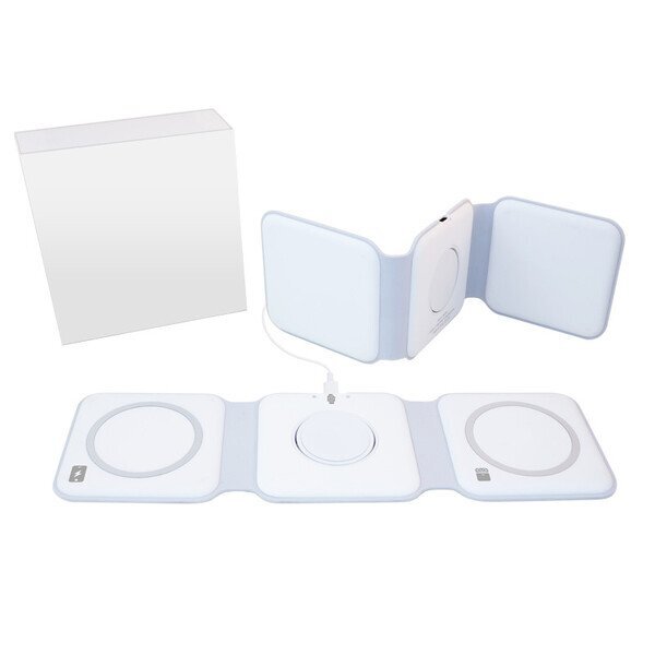 Chi-Charge Stack Foldable 3-in-1 Fast Charge Mat with Sleeve