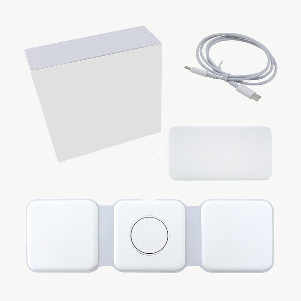 Chi-Charge Stack and Wall Charger In Branded Packaging