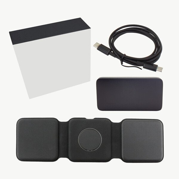 Chi-Charge Stack and Wall Charger In Branded Packaging