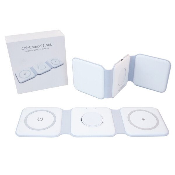 Chi-Charge Stack and Wall Charger in Zipper Case