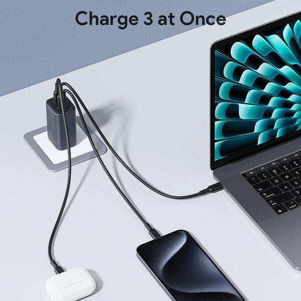 Aukey 3-Port 67W PD Wall Charger