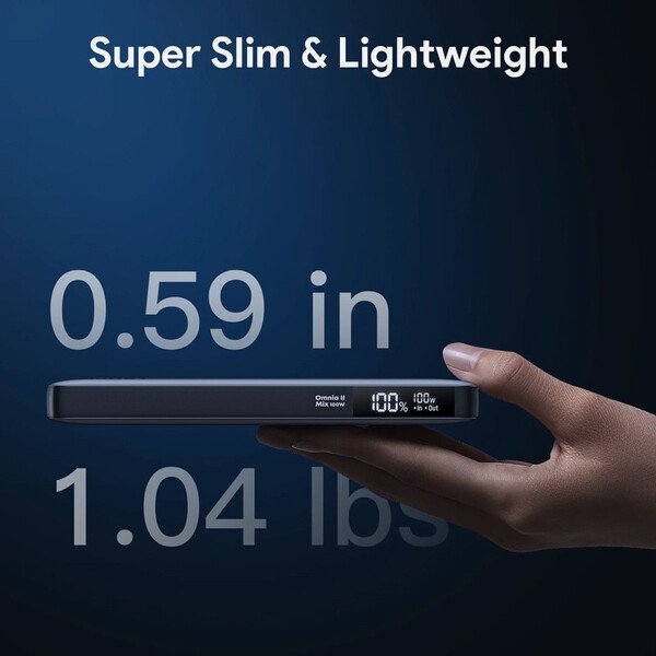 Aukey 100W Laptop Power Bank with PD3.0, 20000mAh