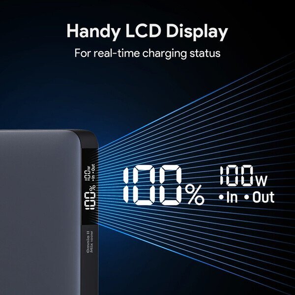 Aukey 100W Laptop Power Bank with PD3.0, 20000mAh