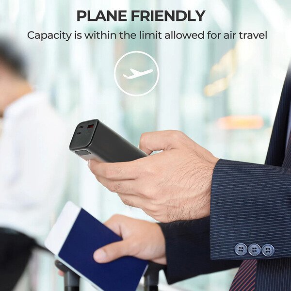 Aukey 140W Ultimate Laptop Power Bank, 27600mAh