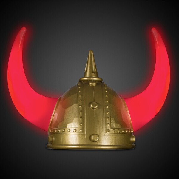 Light Up LED Viking Helmet