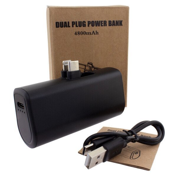 Dual Plug Power Bank,4800mAh