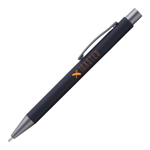 Bowie Soft Coated Ballpoint Pen, Full Color