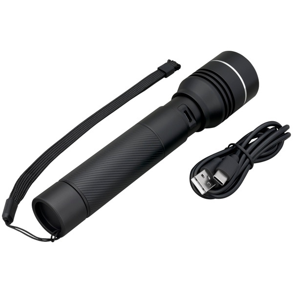 Rechargeable 15W White Laser LED Flashlight