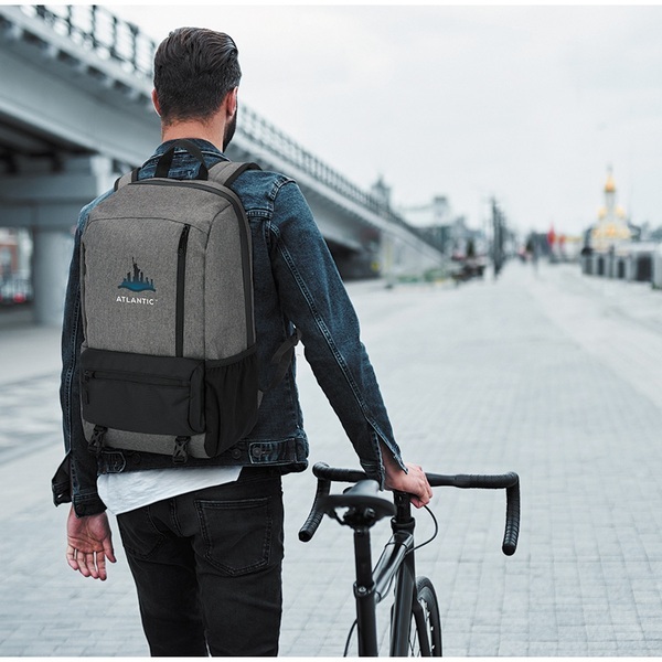 Lockport Polyester Anti-Theft Backpack