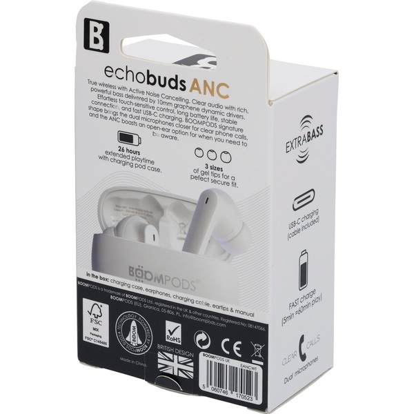 Boompods™ Noise Canceling Echobuds