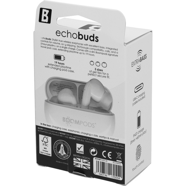 Boompods™ True Wireless Echobuds