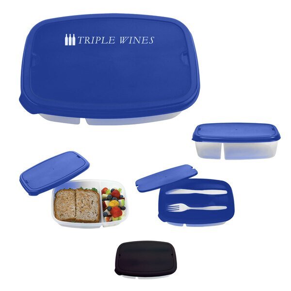 Two Section Lunch Container