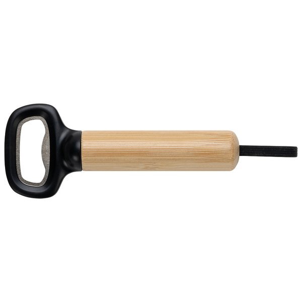 Pop Top Bamboo Bottle Opener