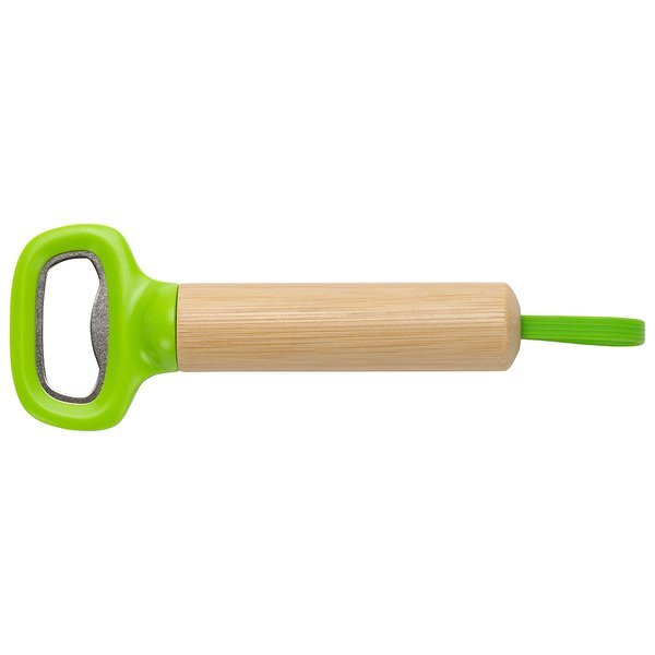 Pop Top Bamboo Bottle Opener