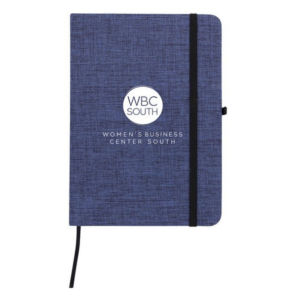 Heathered Journal w/ Pen Loop, 5" x 7"