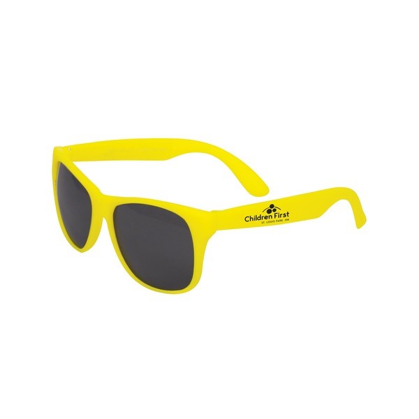 Kids' Single Color Matte Sunglasses