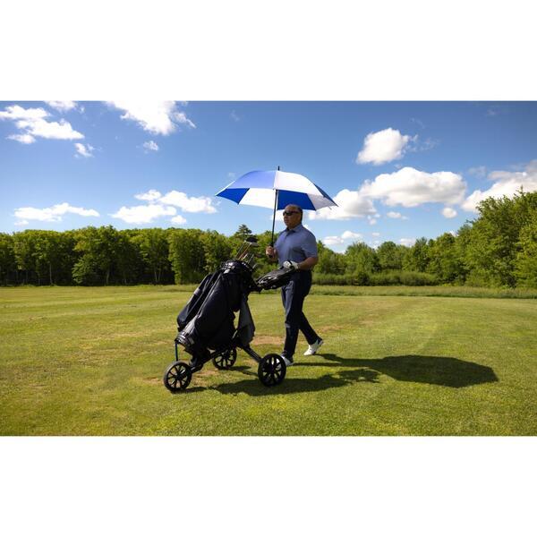 Elements Recycled Auto Open Golf Umbrella, 60" Arc