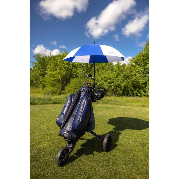 Elements Recycled Auto Open Golf Umbrella, 60" Arc