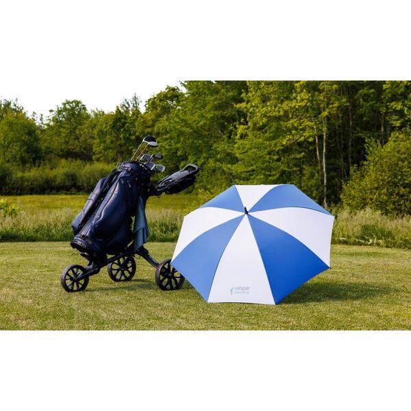 Elements Recycled Auto Open Golf Umbrella, 60" Arc