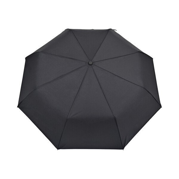 Elements Recycled Manual Folding Umbrella, 43" Arc