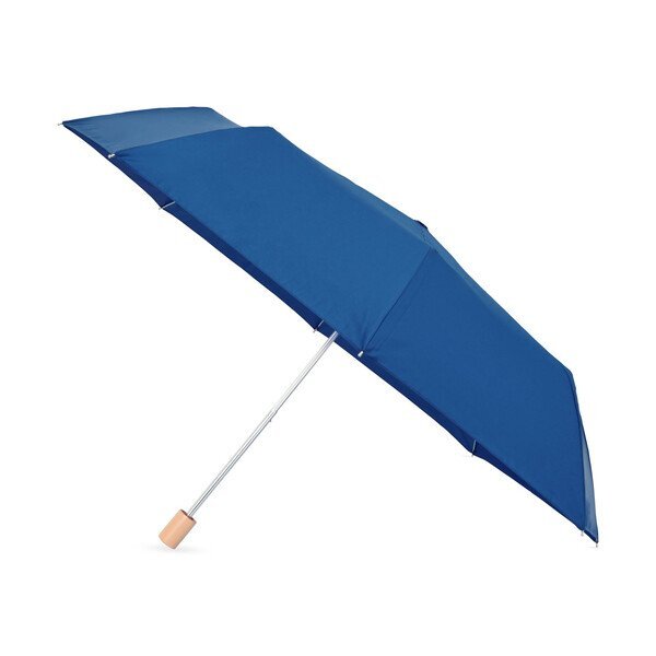 Elements Recycled Manual Folding Umbrella, 43" Arc