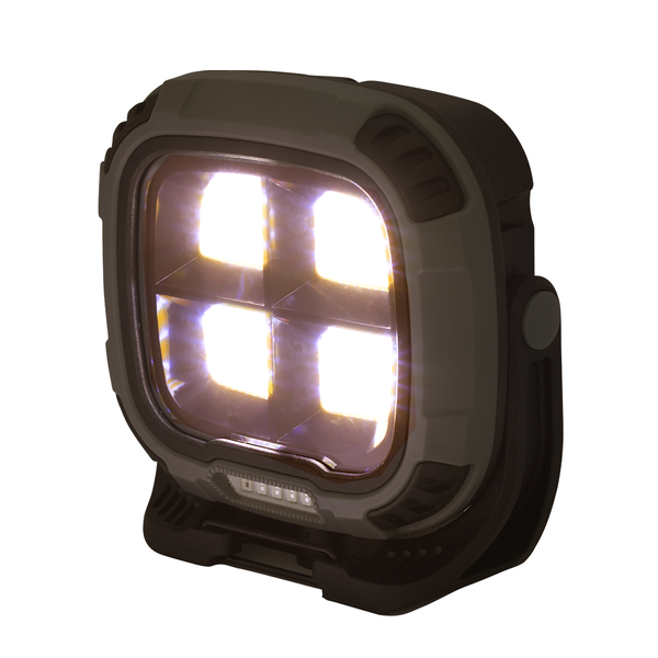 Rechargeable 20W COB Quad Worklight