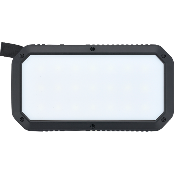 Trio Port Solar Charge LED Power Bank, 8000mAh