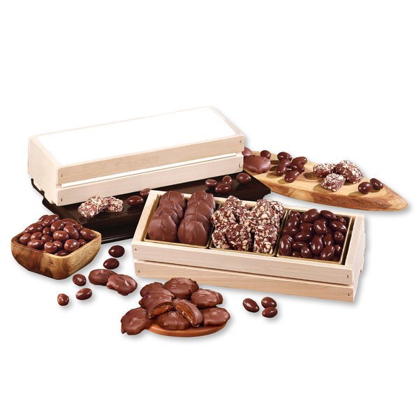 Chocolate Favorites in Wooden Crate