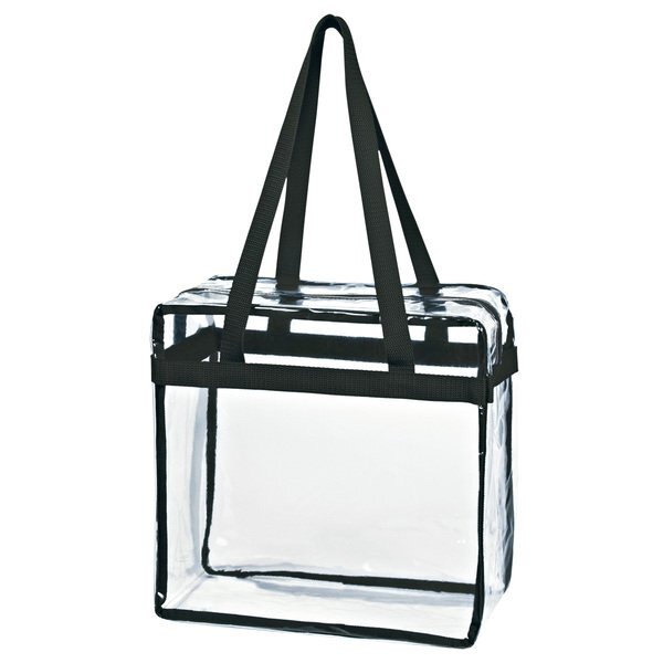 Clear EVA Zipper Tote Bag