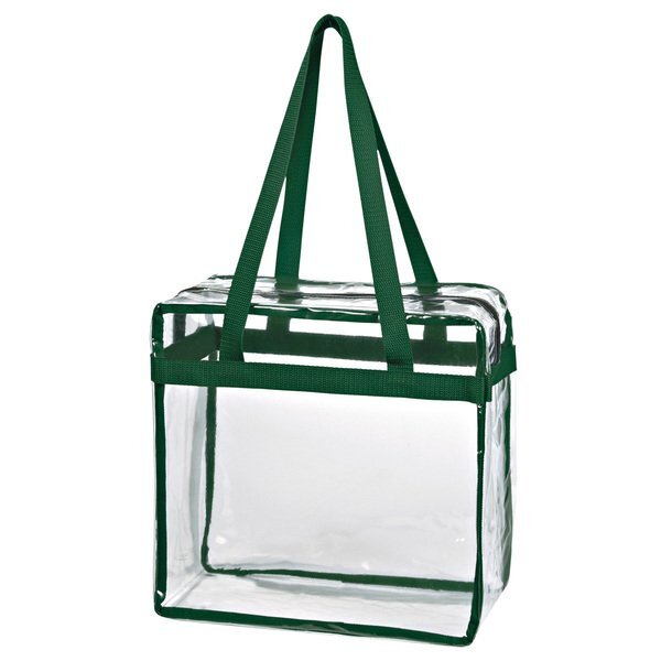 Clear EVA Zipper Tote Bag