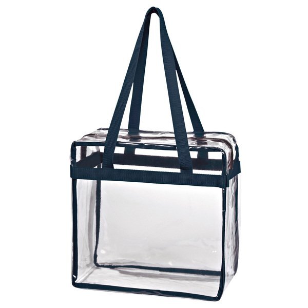Clear EVA Zipper Tote Bag