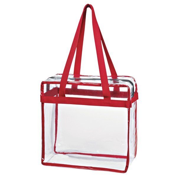 Clear EVA Zipper Tote Bag