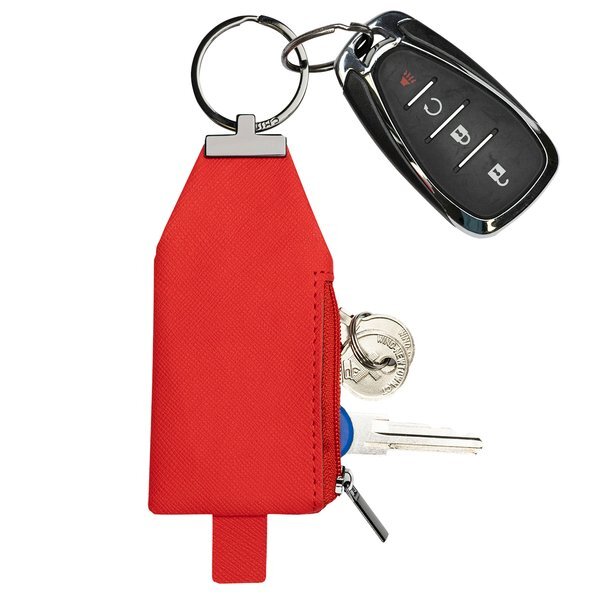 Harley Leatherette Pouch Key Tag