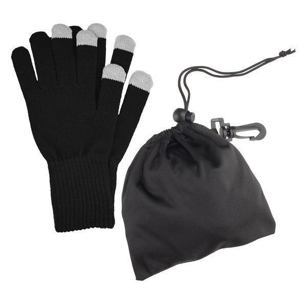 Touch Screen Gloves in rPET Pouch