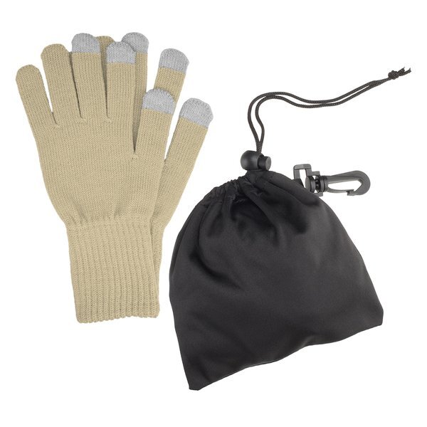 Touch Screen Gloves in rPET Pouch