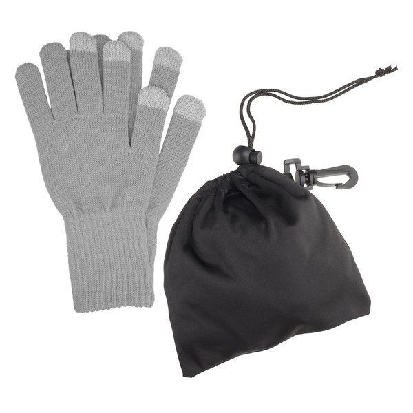 Touch Screen Gloves in rPET Pouch